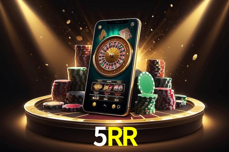 Imagem promocional da 5RR mostrando a plataforma e suas vantagens